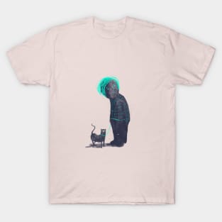 Walking the cat T-Shirt